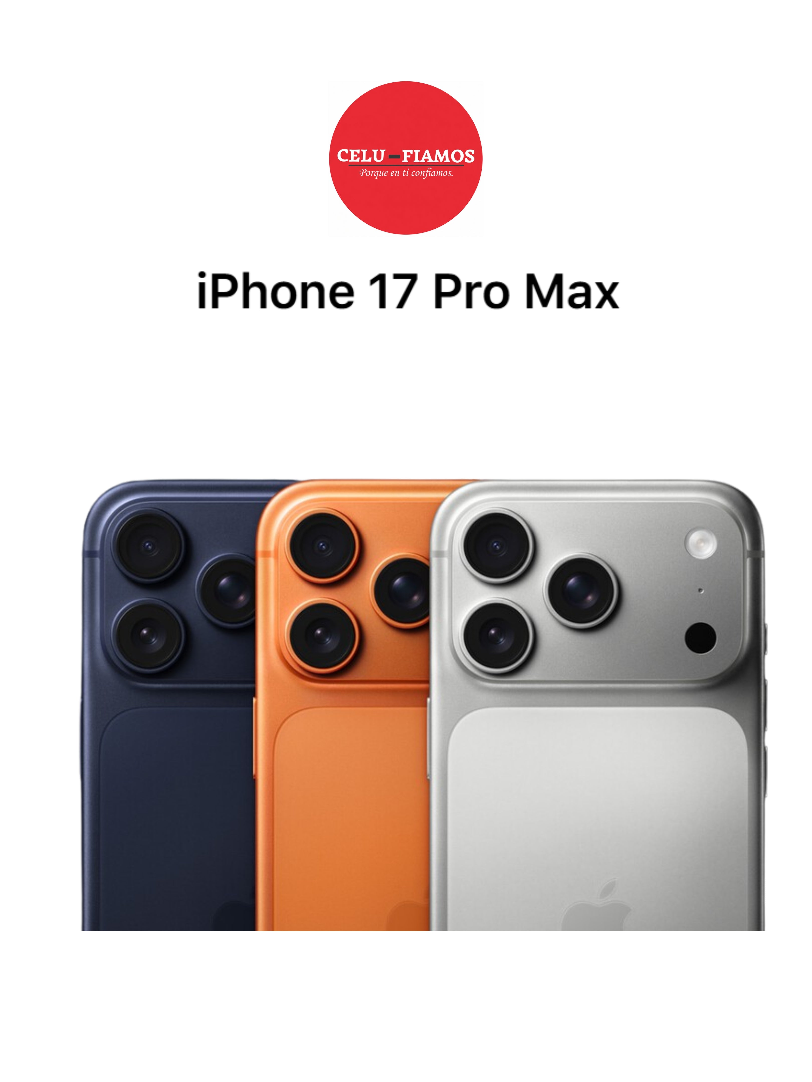iPhone 17 Pro Max Nuevo