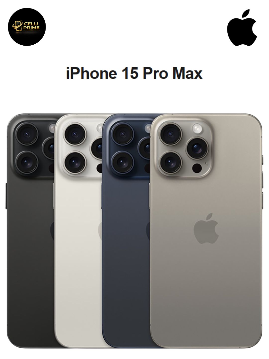 iPhone 15 Pro Max 256GB NUEVO SIM-F